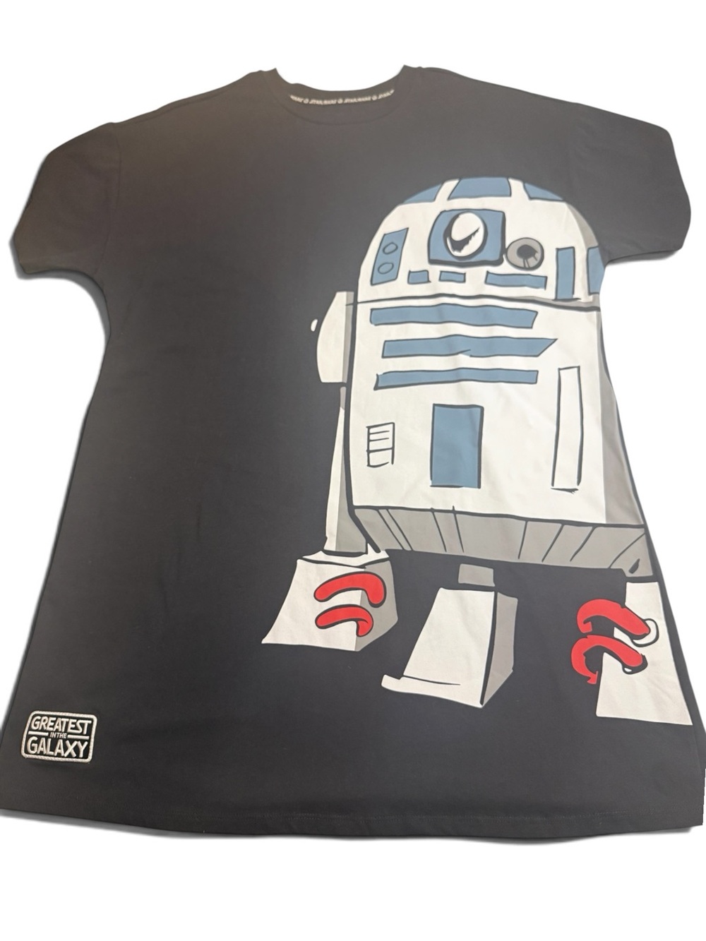 Disney “Greatest In The galaxy “ R2-D2 Black T Shirt.
